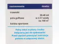 Instrukcja stosowania środka do pielęgnacji trawników, pól golfowych i boisk sportowych. Dawka: 30-40 ml na 100 m².