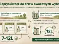 Porównanie opryskiwaczy naramiennych i plecakowych Marolex do opryskiwania drzew owocowych. Wybierz idealny model do swojego sadu.