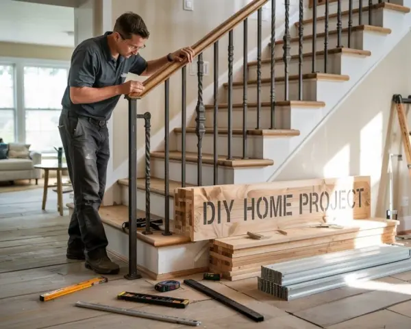 Jak łatwo stworzyć balustradę DIY - pomysły i materiały do użycia