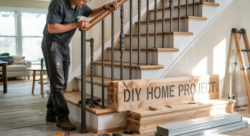 Jak łatwo stworzyć balustradę DIY - pomysły i materiały do użycia