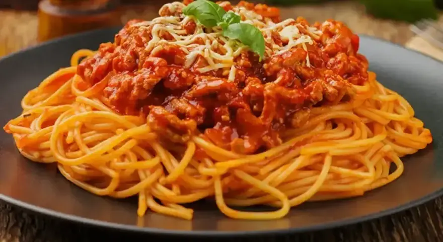 Pyszne spaghetti bolognese, idealne na obiad. Dowiedz się, jak zrobić spaghetti krok po kroku.