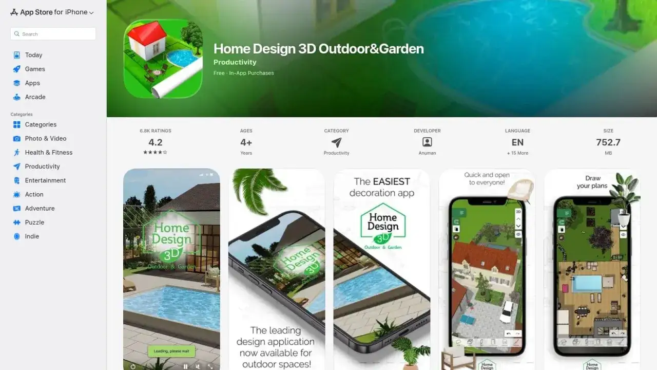 Darmowy program do projektowania ogrodu Home Design 3D Outdoor & Garden pozwala tworzyć wymarzone przestrzenie.